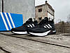 Чоловічі кросівки Adidas ZX 2K Boost Black White чорні з білим, фото 10