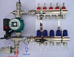 Недорогая гребенка на 5 выходов для теплого пола: продажа, цена в ...