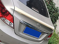 Спойлер под покраску Hyundai Accent 2010-2017 / ABS-пластик