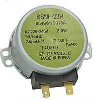 Двигатель поддона микроволновой печи SSM-23H LG 6549W1S018A