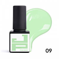 База кольорова каучукова Jerden Proff Tone Base 09 м'ятний, 5 мл