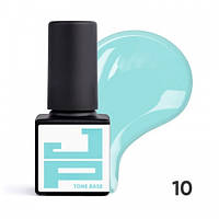 База кольорова каучукова Jerden Proff Tone Base 10 світлий бірюзово-блакитний, 5 мл