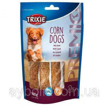 Ласощі Trixie Premio Corn Dogs з качкою 100 г 4 шт (4011905317496), фото 1