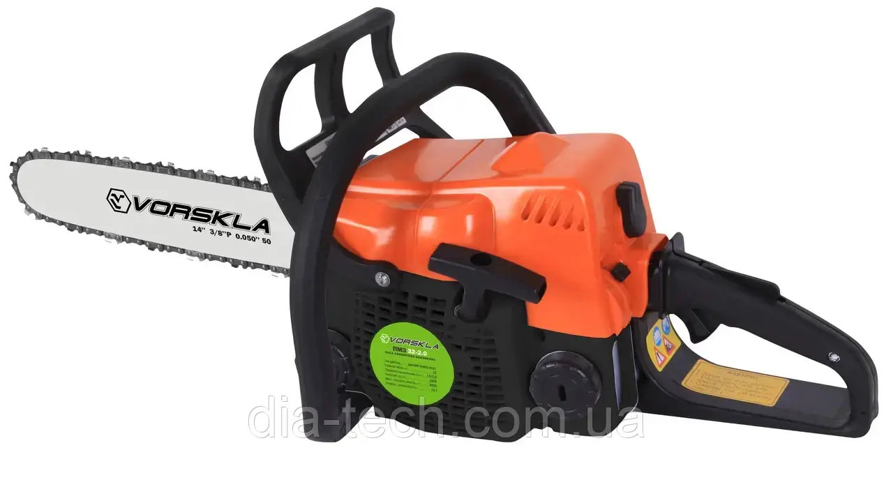 БЕНЗОПИЛА VORSKLA ПМЗ 32-2.0 (ШИНА 350 ММ), фото 1