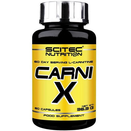 Жироспалювач Scitec Nutrition Carni-X (60 капсул.), фото 1