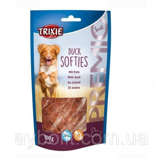 Ласощі з м'ясом качки Trixie Premio Duck Softies 100 г (4011905318691), фото 1