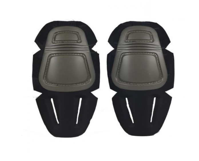 Наколінники вставні для тактичних бойових армійських штанів ВСУ колір чорний, фото 1