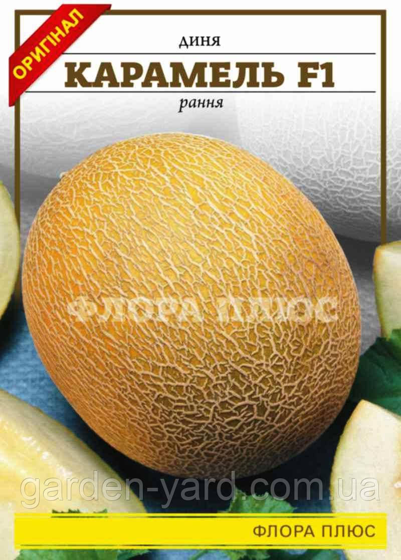 Насіння диня Карамель F1 5г Флора плюс