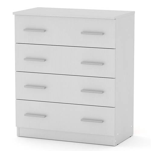 Купить Комод 4Б Компанит в спальню под телевизор с 4 ящиками для вещей ...