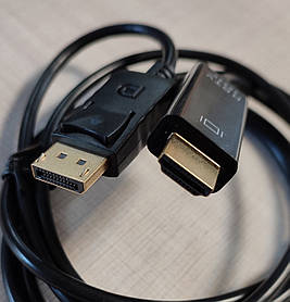 Кабель DP - HDMI 1.8м 4K Ultra HD