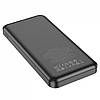Зовнішній акумулятор Power bank HOCO J102 Cool figure 20 W 10000 Mah + QC03 батарея заряджання Чорний, фото 4