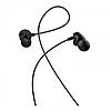 Дротові навушники вакуумні 3.5mm HOCO M60 Perfect Sound Universal з мікрофоном 1.2m Чорні, фото 2