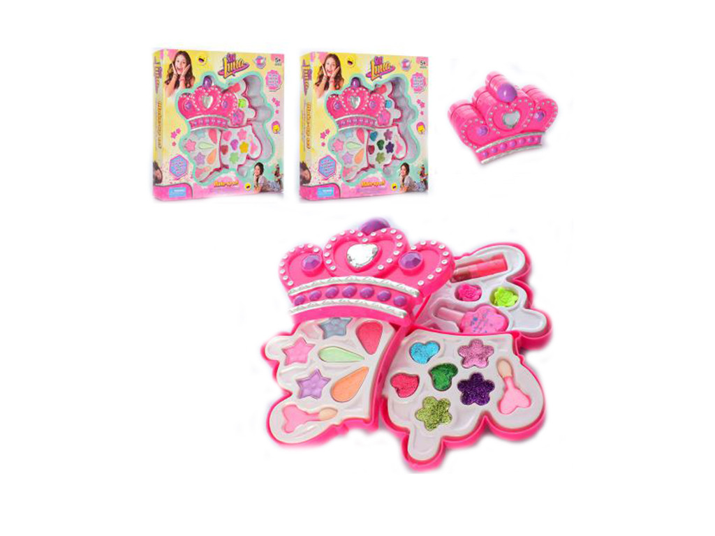 Косметика V78956B3-C3 SL, корона, 3 яруса, тени, лак, помада, фото 1