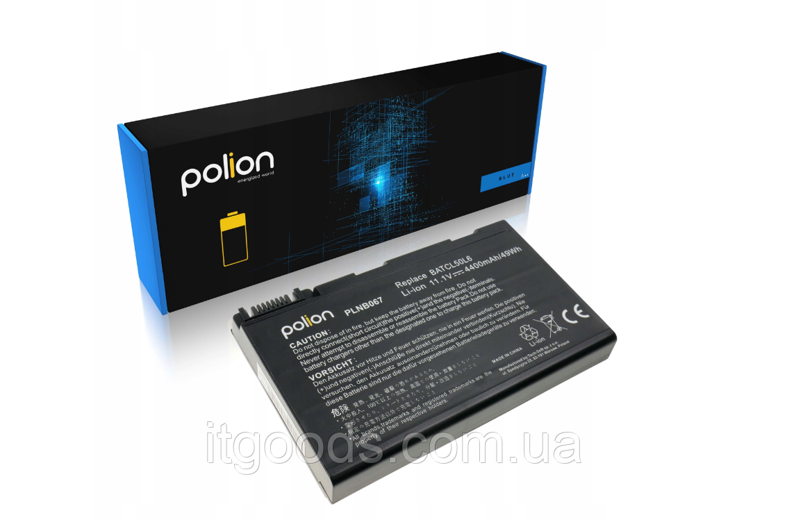 Акумуляторна батарея 5200mAh BATBL50L6 BATBL50L8 для Acer Aspire 3100 3690 5100 5110 5515 5610 5630 5650 5680