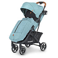 Коляска прогулянкова El Camino LOONA ME 1090-1 Arctic Blue книжка Навантаження 22кг алюмінієва рама, фото 4