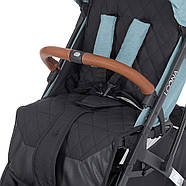 Коляска прогулянкова El Camino LOONA ME 1090-1 Arctic Blue книжка Навантаження 22кг алюмінієва рама, фото 5