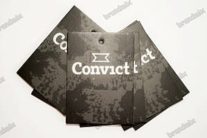 Ярлик навісний із картону