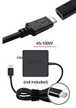 Перехідник для заряджання ноутбука Type-c female to USB pin male ( Type-c - гніздо / USB pin - штекер ) PD 100W, фото 4