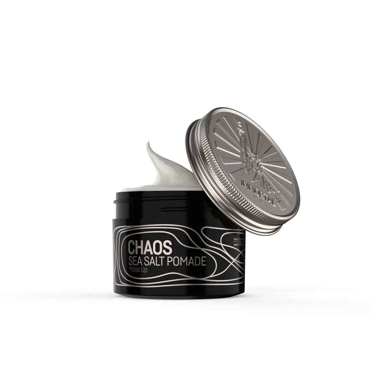 Помада матова для укладки волосся з морською сіллю Immortal Chaos Sea Salt Pomade 100 ml NYC-80