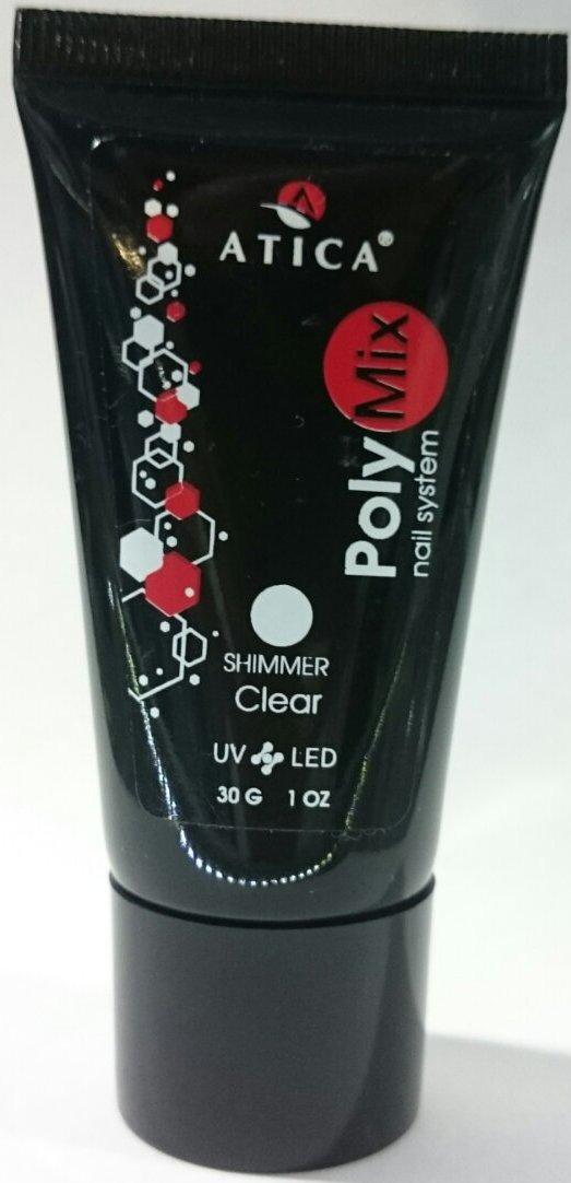 Акрігель Atica PolyMix Clear Shimmer 30ml