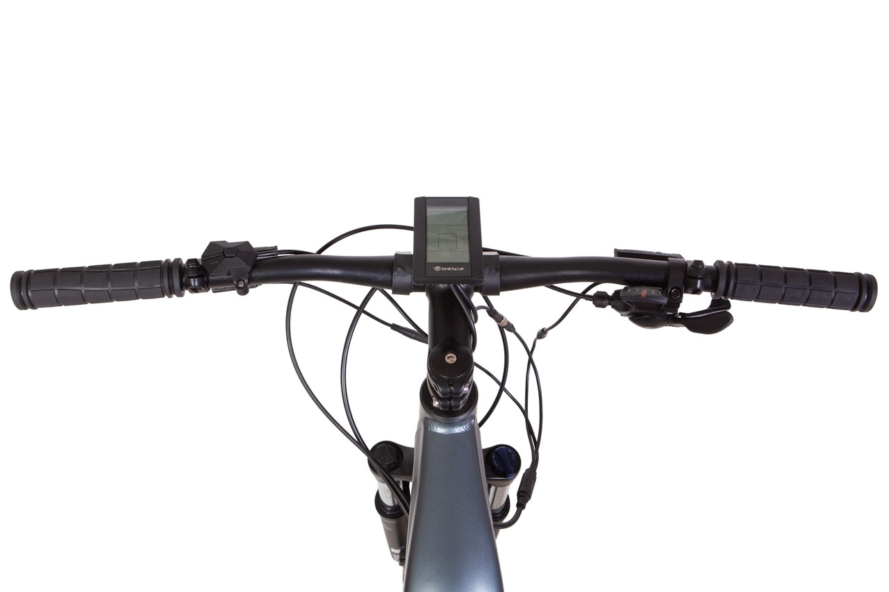 Електровелосипед LEON 27,5" Oxford 500W сірий - 19" - фото 4 - id-p1770432622
