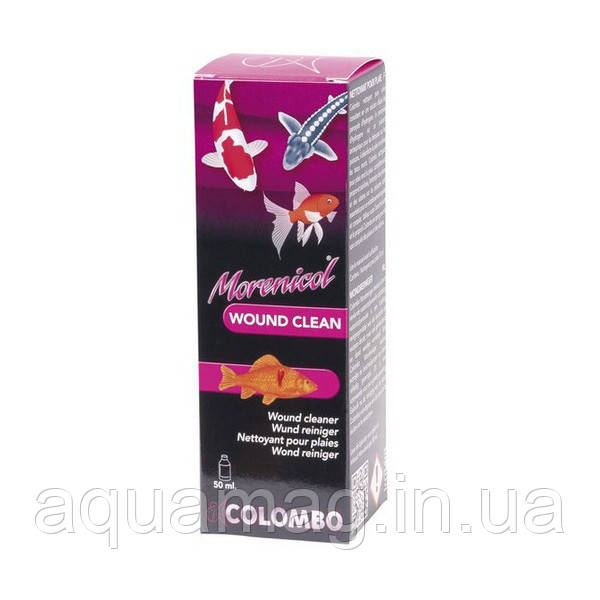 Colombo Morenicol Wound Clean 50 мл (Спрей для очищення ран у Коі)