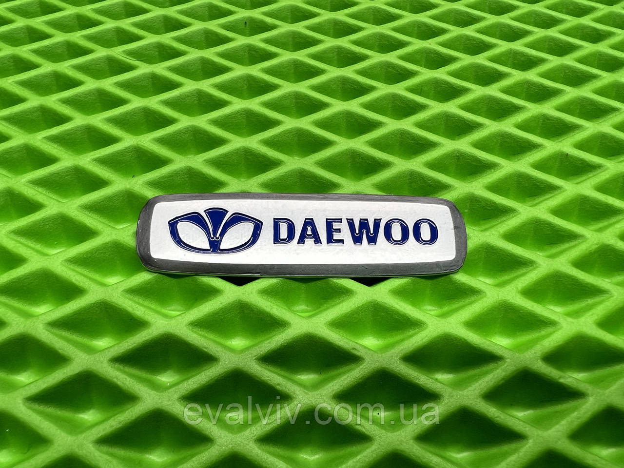 Логотип Daewoo на килимки для авто та іншу автоатрибутику