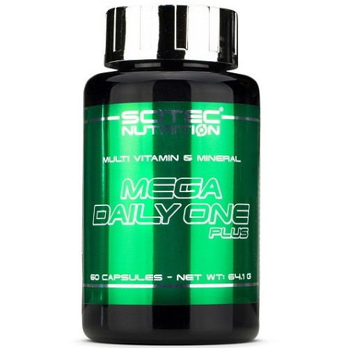 Вітаміни і мінерали Scitec Nutrition Mega Daily One Plus (60 капсул.), фото 1