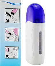 Воскоплав однокасетний Depilatory Wax Heater для депіляції волосся нагрівач для воску, фото 2