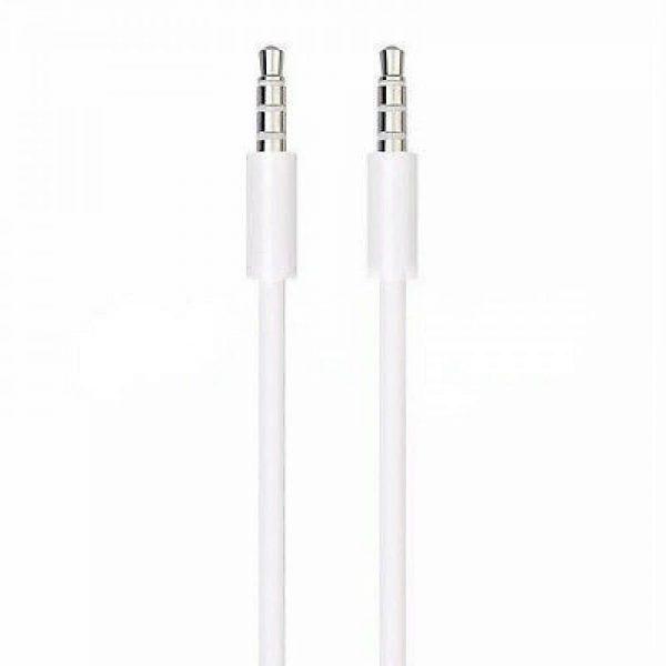 Кабель Aux 3.5 Audio Cable White 60 см