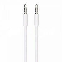 Кабель Aux 3.5 Audio Cable White 60 см