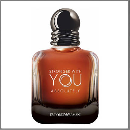 Giorgio Armani Stronger With You Absolutely парфумована вода 100 ml. Тестер Армані Стронг Віз Ю Абсолювачі, фото 1