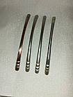 Ручки меблеві з насічками 128 мм/4 шт., фото 2