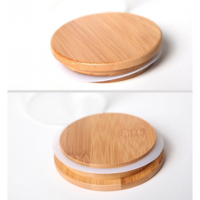 Бамбукова кришка Bamboo, внутрішній діаметр - 6.8 см, фото 1