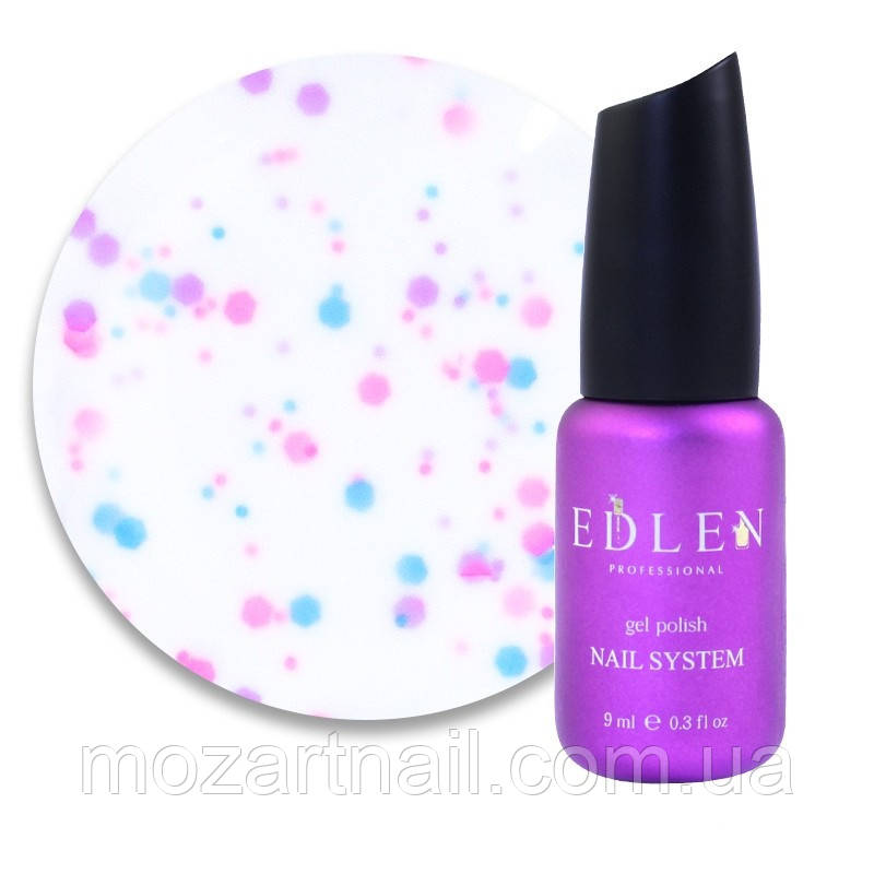 База з пластівцями Edlen French Base 51 (78) Candy (молочна з рожево-блакитними пластівцями), 9ml