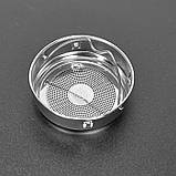 Скляна пляшка з подвійними стінками, датчиком тепла Tee 350 мл, чорна, фото 5