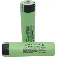Акумулятор Panasonic NCR18650B 2200 mAh Li-ion з випуклим плюсом
