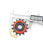 Зірка передня 428 14 вал 17 ATV квадроцикла мопеда 110 125, фото 6