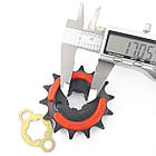 Зірка передня 428 14 вал 17 ATV квадроцикла мопеда 110 125, фото 4