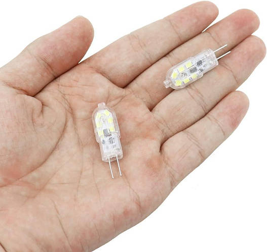 Светодиодные лампы YPLonon 6PCS G4 Теплые белые двухконтактные лампы с ...