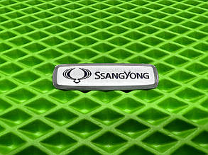 Логотип Ssang Yong на килимки для авто та іншу автоатрибутику