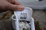 Кросівки жіночі білі stan smith Adidas з чорними вставками, фото 4
