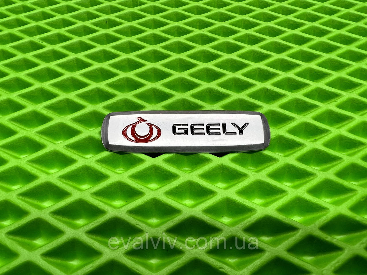 Логотип Geely на килимки для авто та іншу автоатрибутику, фото 1