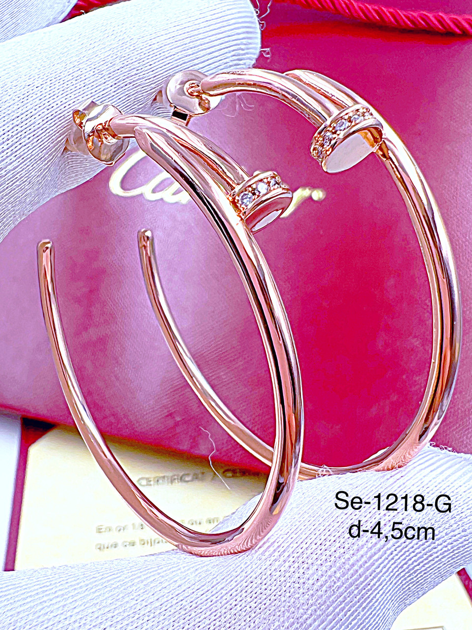 Сережки Stainlees steel