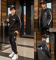 Спортивный костюм тройка на мальчика подростка кофта+ штаны и куртка детский 9,10,11,12,13 лет