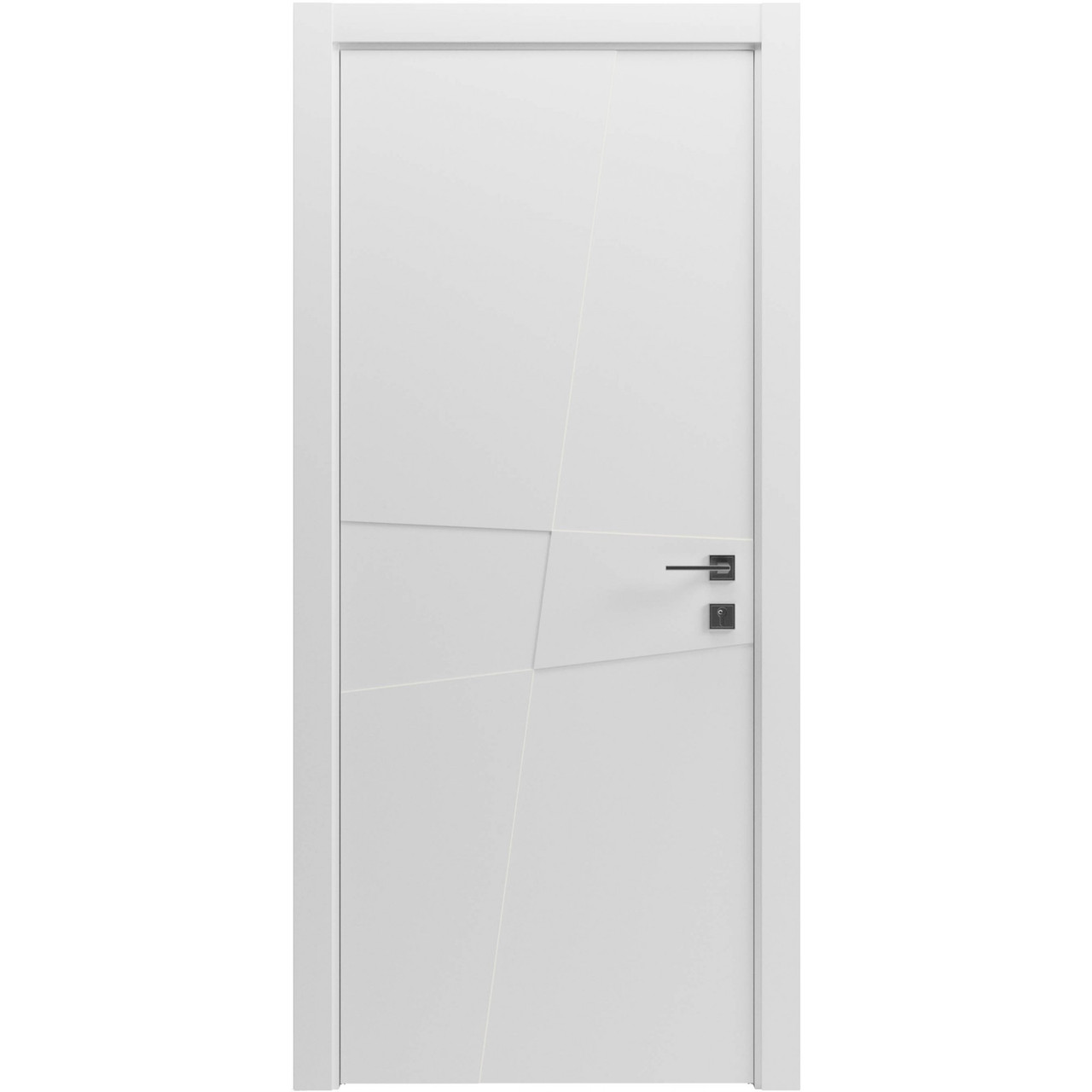 Двері фарбовані колекції CORTES модель GALLIANO ПГ Білий мат