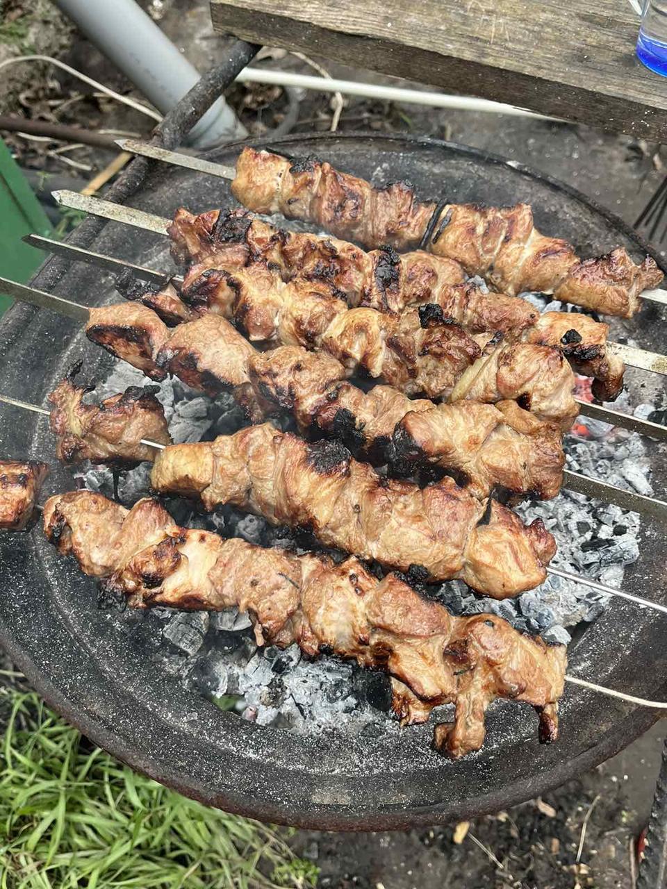 Набір шампурів А-Плюс 1835 6 шт., фото 1