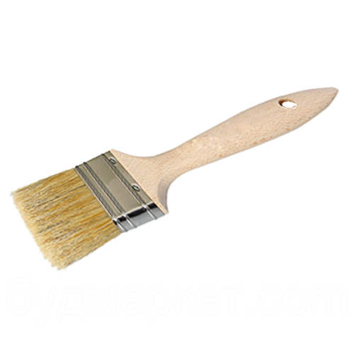 Пензель плоский Стандарт, натур. щетина 90 мм