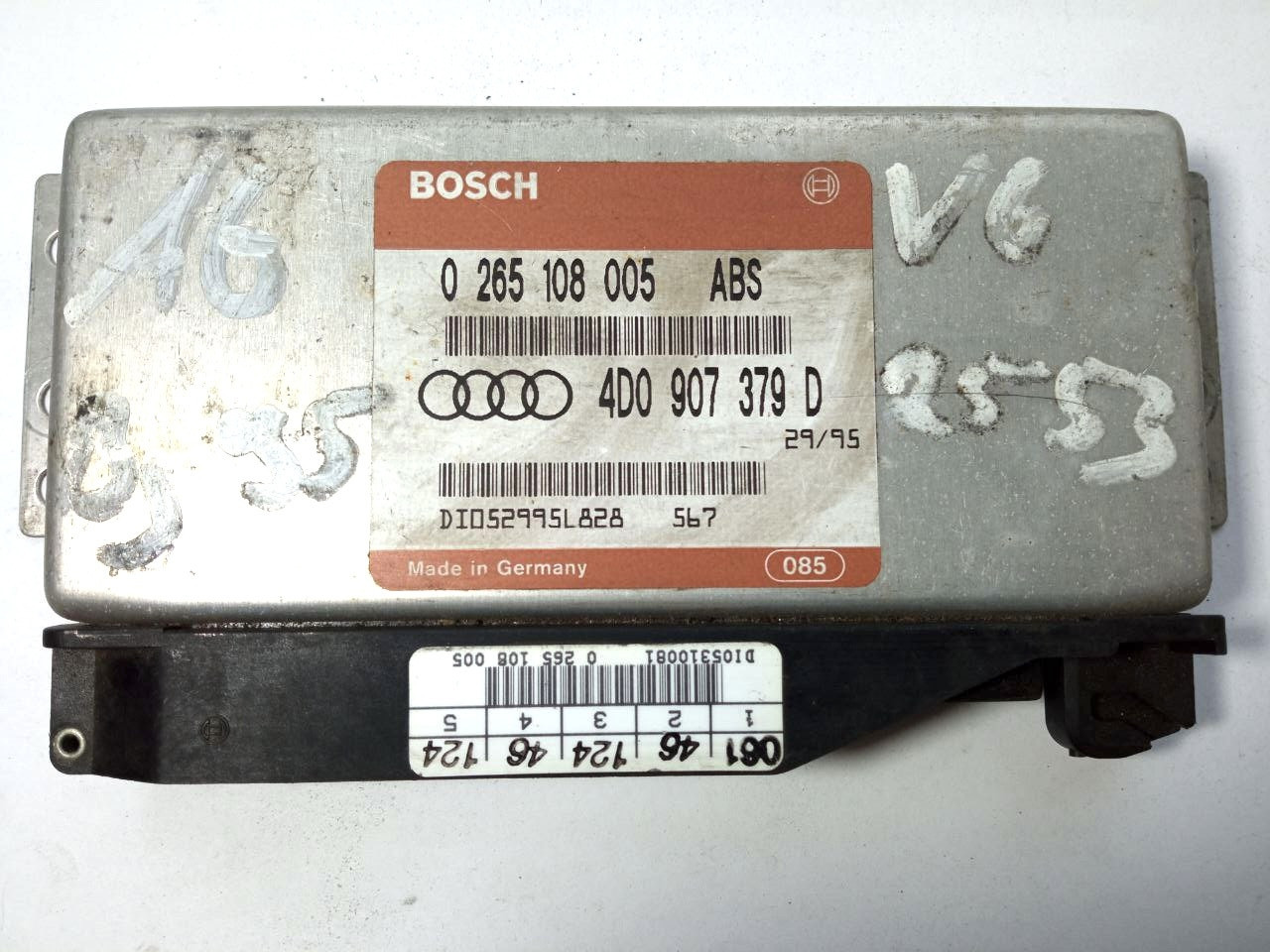 Електронний блок керування abs 0265108005 / 4D0907379D, фото 1