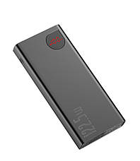 УМБ Power bank (зовнішній акумулятор) Baseus Adaman 20000 мАг Чорний (PPAD000101), фото 3